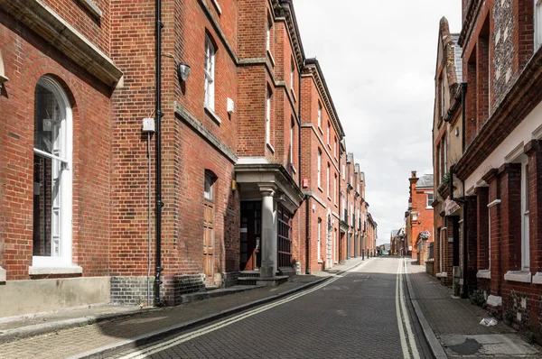 Street in an old english town — Stock Photo, Image