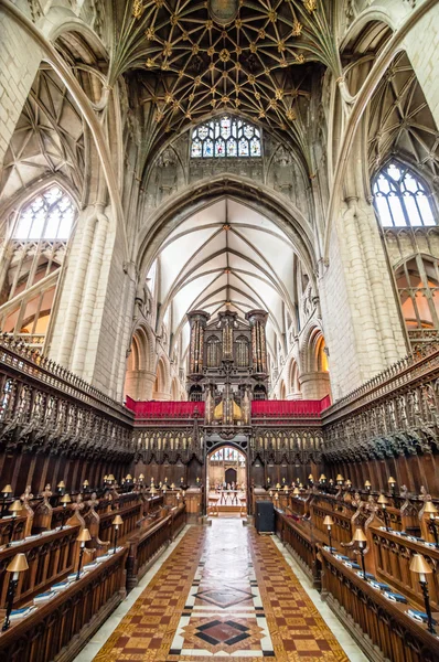 Gloucester Catedral interior — Foto de Stock