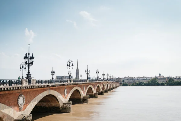 Pont de Pierre em Bordeaux — Fotografia de Stock