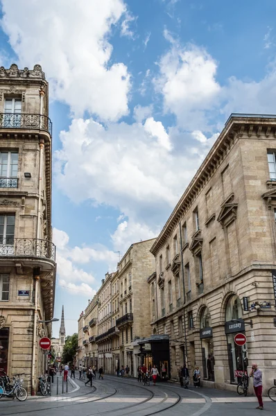 Bordeaux şehrinde sokak — Stok fotoğraf