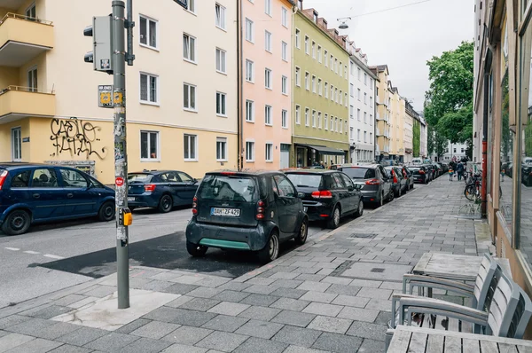 Вулиця в Мюнхені — стокове фото
