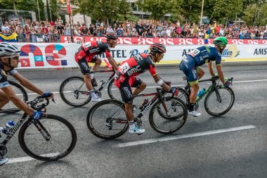 Bisikletçi yarış La Vuelta