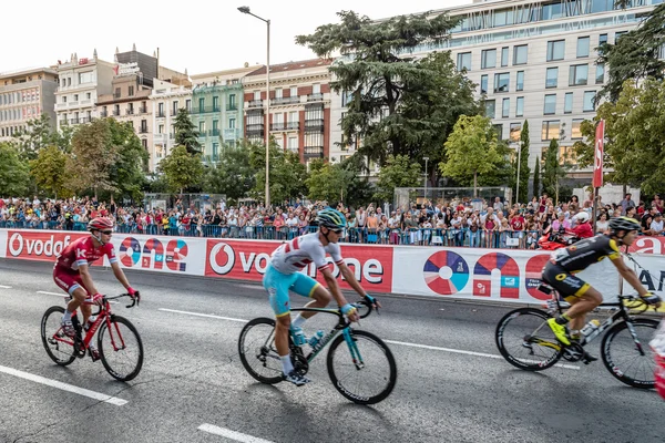 Cyklista závodu La Vuelta — Stock fotografie