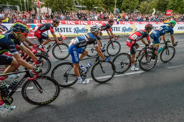 Велогонка La Vuelta — стоковое фото