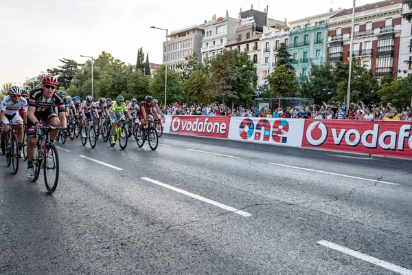 Cyklista závodu La Vuelta — Stock fotografie