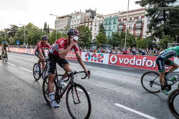 Kolarz szosowy wyścig La Vuelta — Zdjęcie stockowe