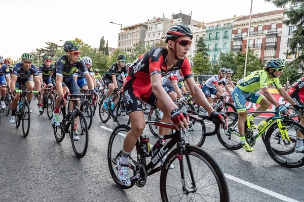 Kolarz szosowy wyścig La Vuelta — Zdjęcie stockowe