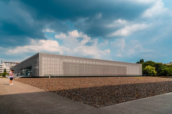 Museum Topographie des Terrors in Berlin Deutschland — Stockfoto