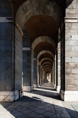 Madrid Kraliyet Sarayı 'nda atari salonu.