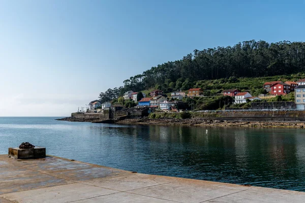 Beautiful view of the harbour of Muros a fisherman village — Stock Photo, Image