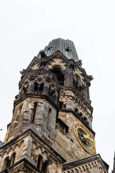독일 베를린의 카이저 빌헬름 메모리얼 교회 — 스톡 사진