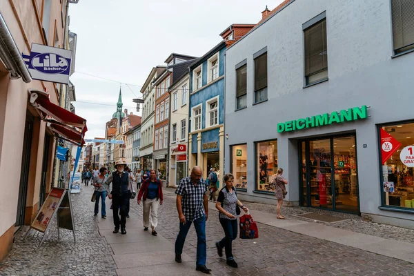 Stralsundの旧市街の風景 — ストック写真