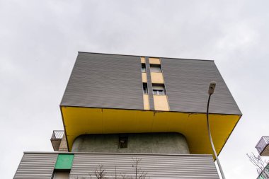 Madrid 'in Ecobulevar bölgesinde modern sosyal konutlar