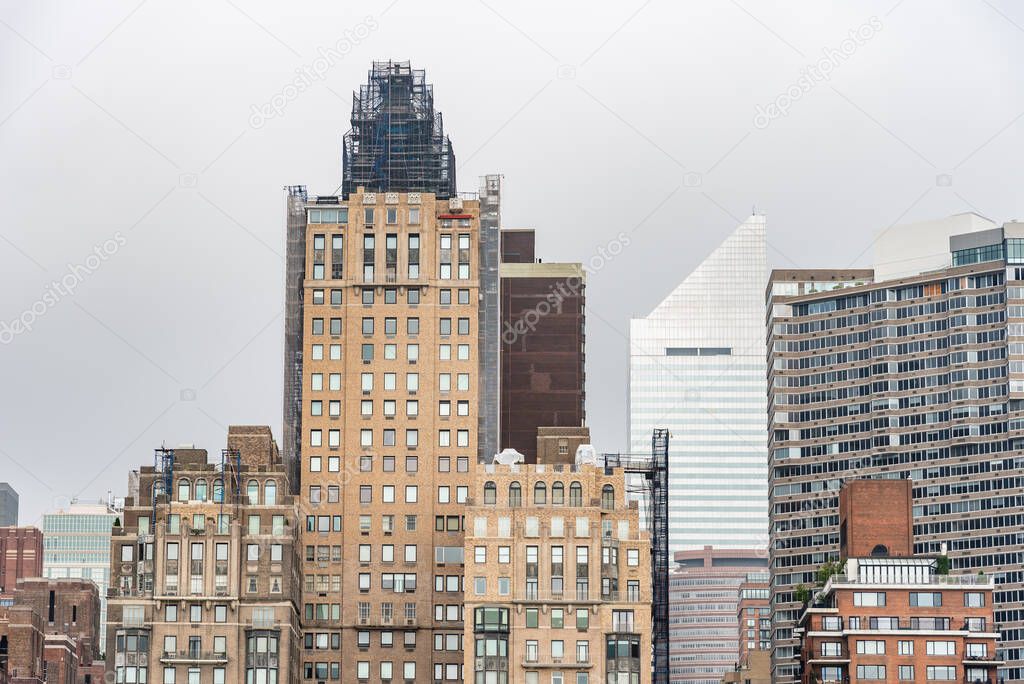 Apartment buildings in Upper East Side of New York