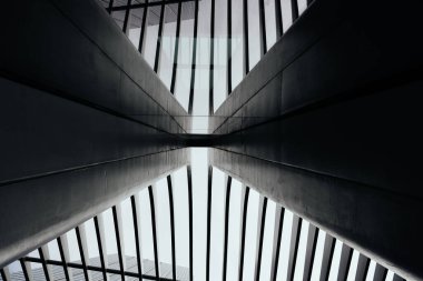 New York 'un merkezindeki gelecek mimarisi.