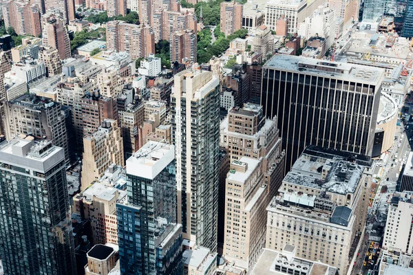 Vista aérea de Nueva York desde Empire State Building — Foto de Stock