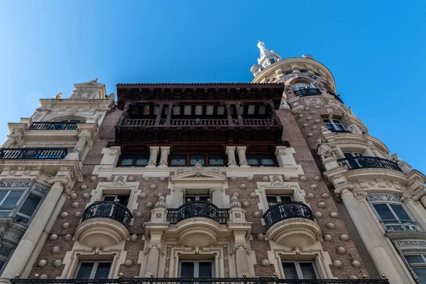 Casa Allende en Plaza Canalejas en Madrid Centro — Foto de Stock