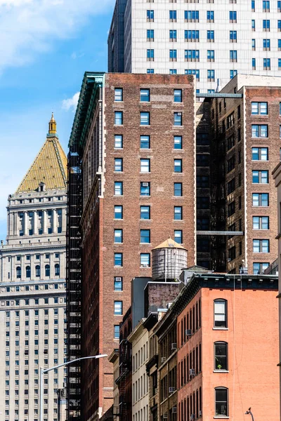 Stadsgezicht van de buurt Tribeca in Manhattan, New York — Stockfoto