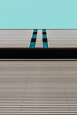 Madrid 'in Ecobulevar bölgesinde modern sosyal konutlar