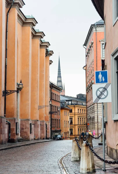 ストックホルムのGamla Stanの街の風景,スウェーデン — ストック写真