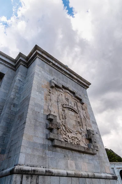 L'emblema dell'Aquila di San Giovanni nel monumento Valle de Los Caidos — Foto Stock