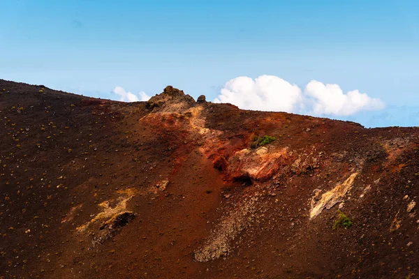 Cráter del Volcán San Antonio en la Isla de La Palma —  Fotos de Stock