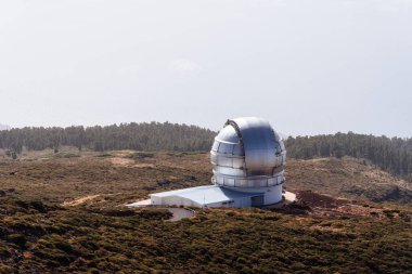 Roque De Los Muchachos Astronomik Gözlemevi, La Palma. Gran Telescopio Kanaryaları