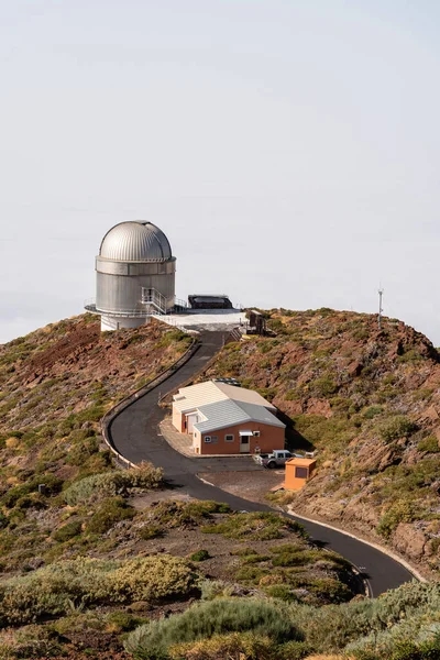 Observatório Astronômico Roque De Los Muchachos, La Palma — Fotografia de Stock