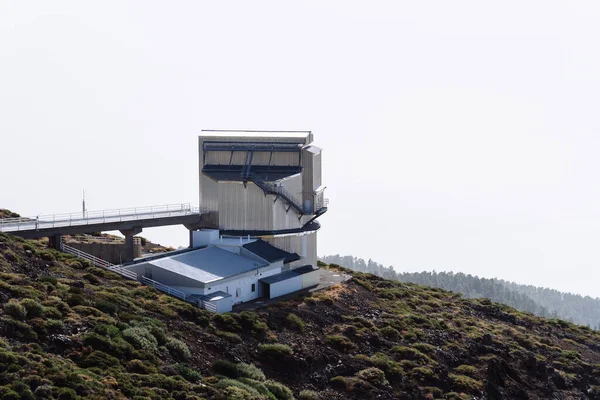 Observatorio Astronómico Roque De Los Muchachos, La Palma. Telescopio Galileo Nazionale —  Fotos de Stock