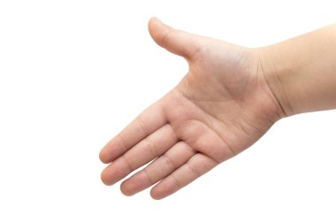 Çocuğun açık el