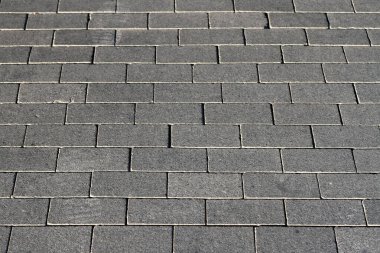 doğal ışıkta asfalt döşeme dokusu