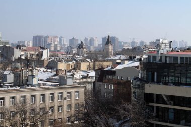 Ukrayna, Odessa sokaklarının hava manzarası