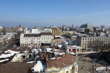 Ukrayna, Odessa sokaklarının hava manzarası