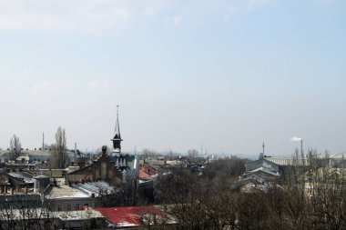 Ukrayna, Odessa sokaklarının hava manzarası