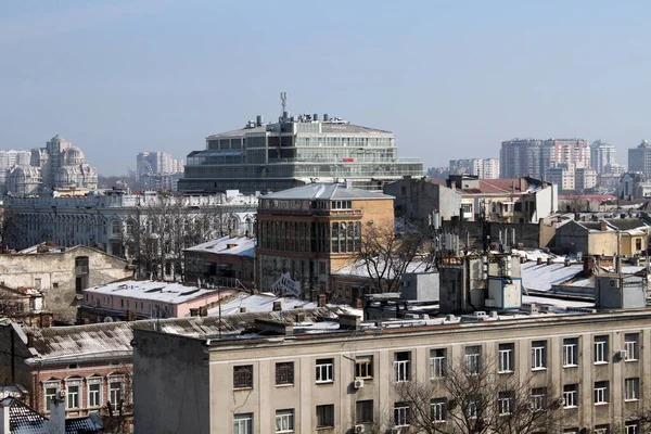 ウクライナオデッサの街の空中ビュー — ストック写真