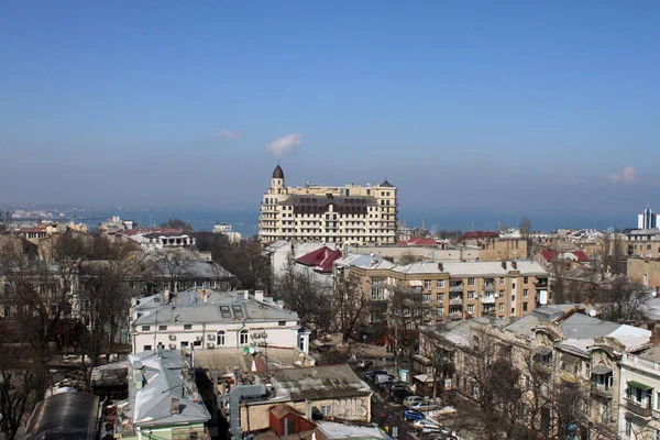 Aerial View Streets Odessa Ukraine — Stock Photo, Image