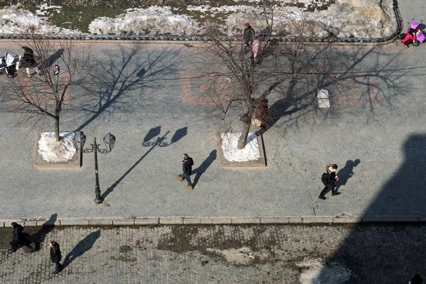 Vista Aérea Das Ruas Odessa Ucrânia — Fotografia de Stock