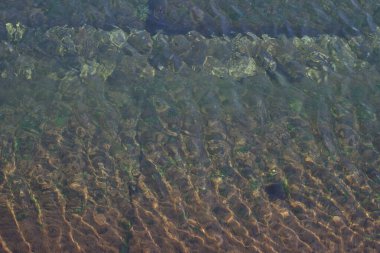 Rüzgardaki suyun dokusu