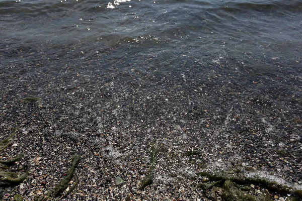 Reflexion Der Sonnenstrahlen Meerwasser — Stockfoto