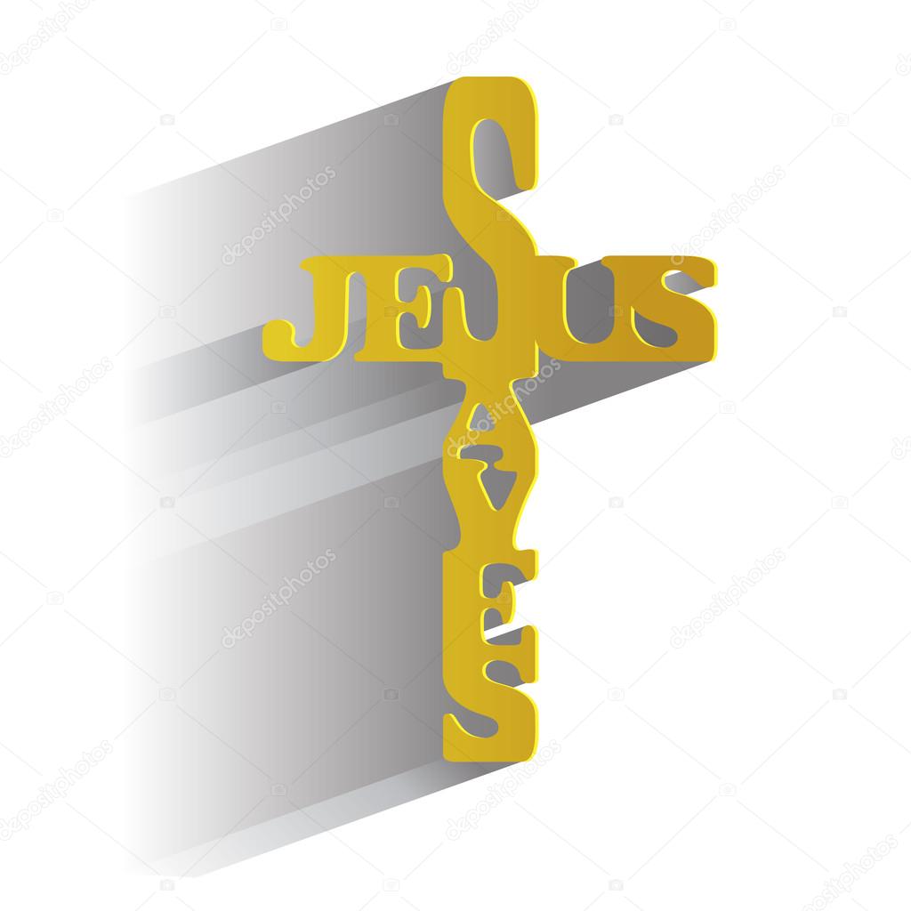 Cruz de Cristo — Vector de stock © Chege011 #102878548