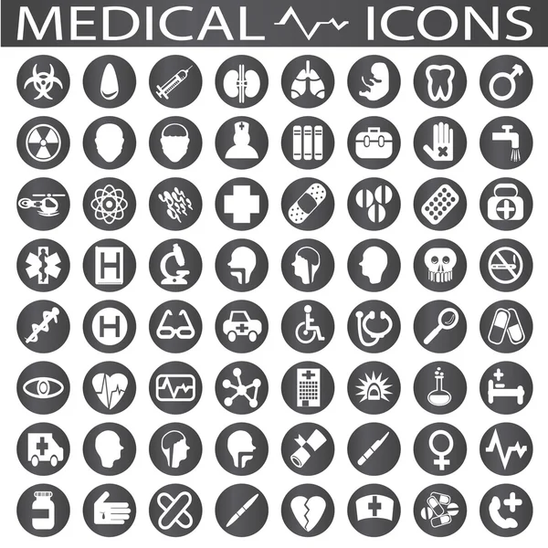 Medizinische Ikonen — Stockvektor