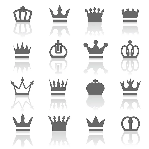 Crowns — Stock Vector