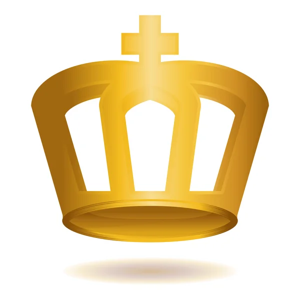 Golden crown — Stock Vector