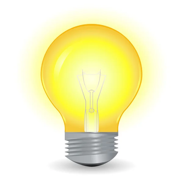 Light bulb — Stock Vector