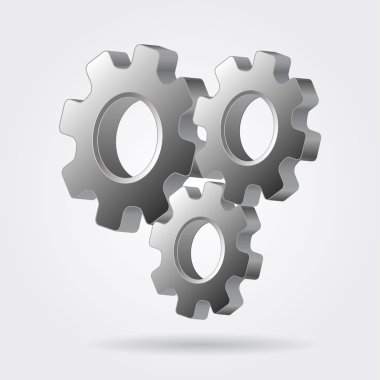 dişli vektör simgesi