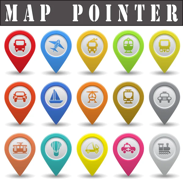 Harita işaretçisini taşıma