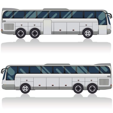Turistik otobüs vektör