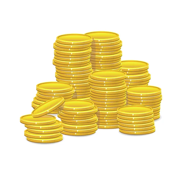 altın sikke yığını