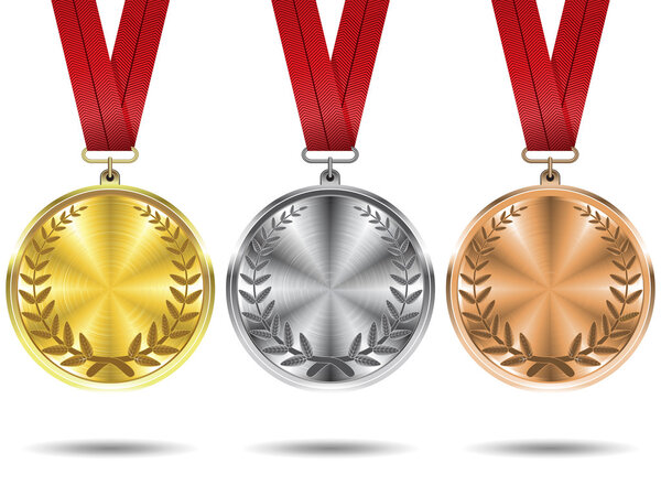 Set of medals.