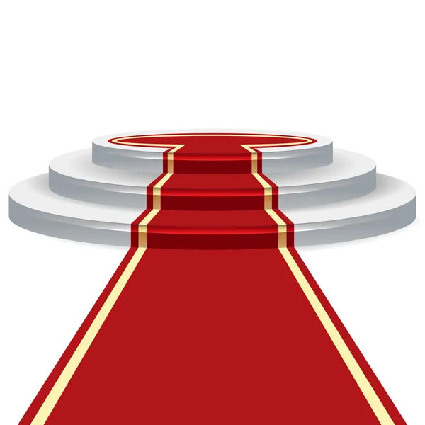 boş ışıklı podyum